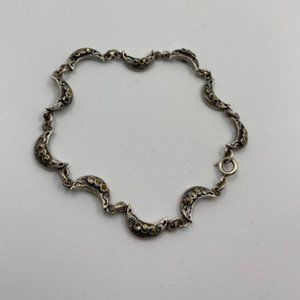 Silver Moon Bracelet
